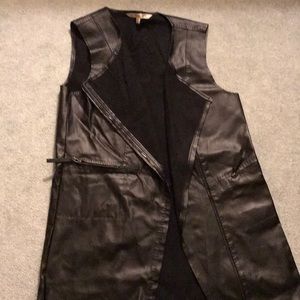 Trendy Leather Vest